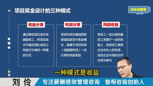 績效薪酬管理咨詢公司 智幫咨詢,第2集 如何設(shè)計項目獎金方案